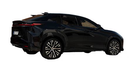 lexus-rz-500e-seitlich-hinten-schwarz