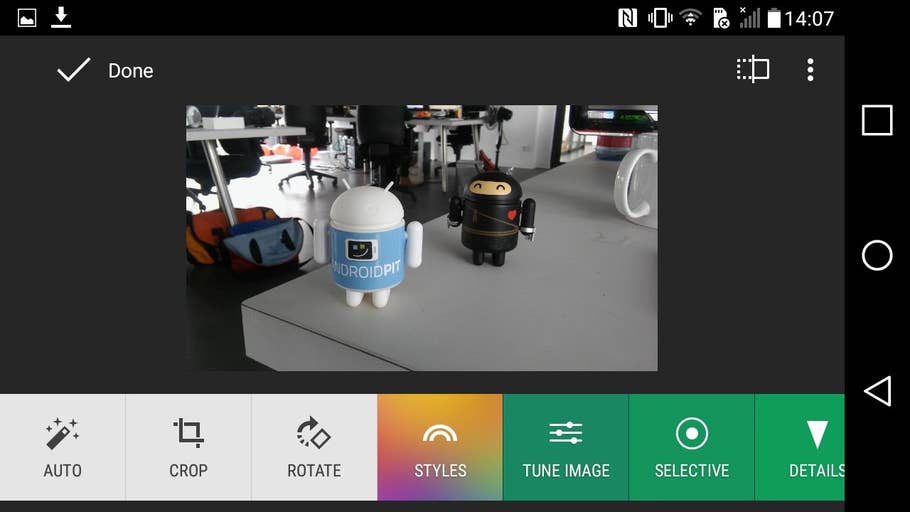 LG g4c Kamera Testbild