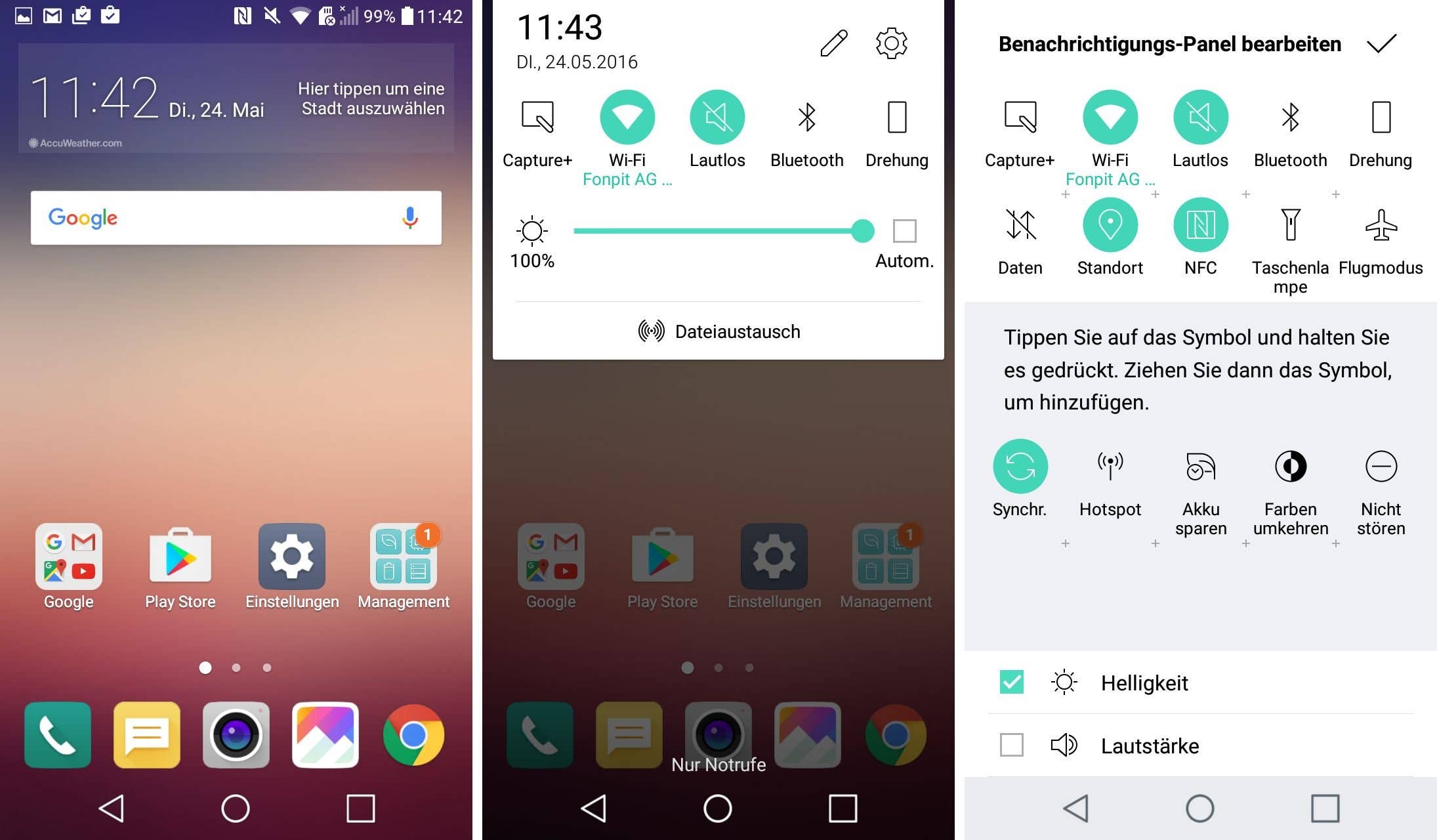 lg x screen homescreen ohne schublade