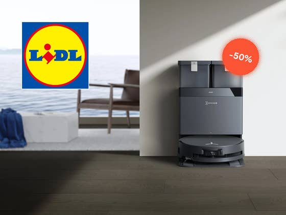 Lidl verkauft ab Donnerstag (30.10.) Ecovacs Saug- und Wischroboter zum halben Preis