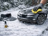 Mähroboter im Winter