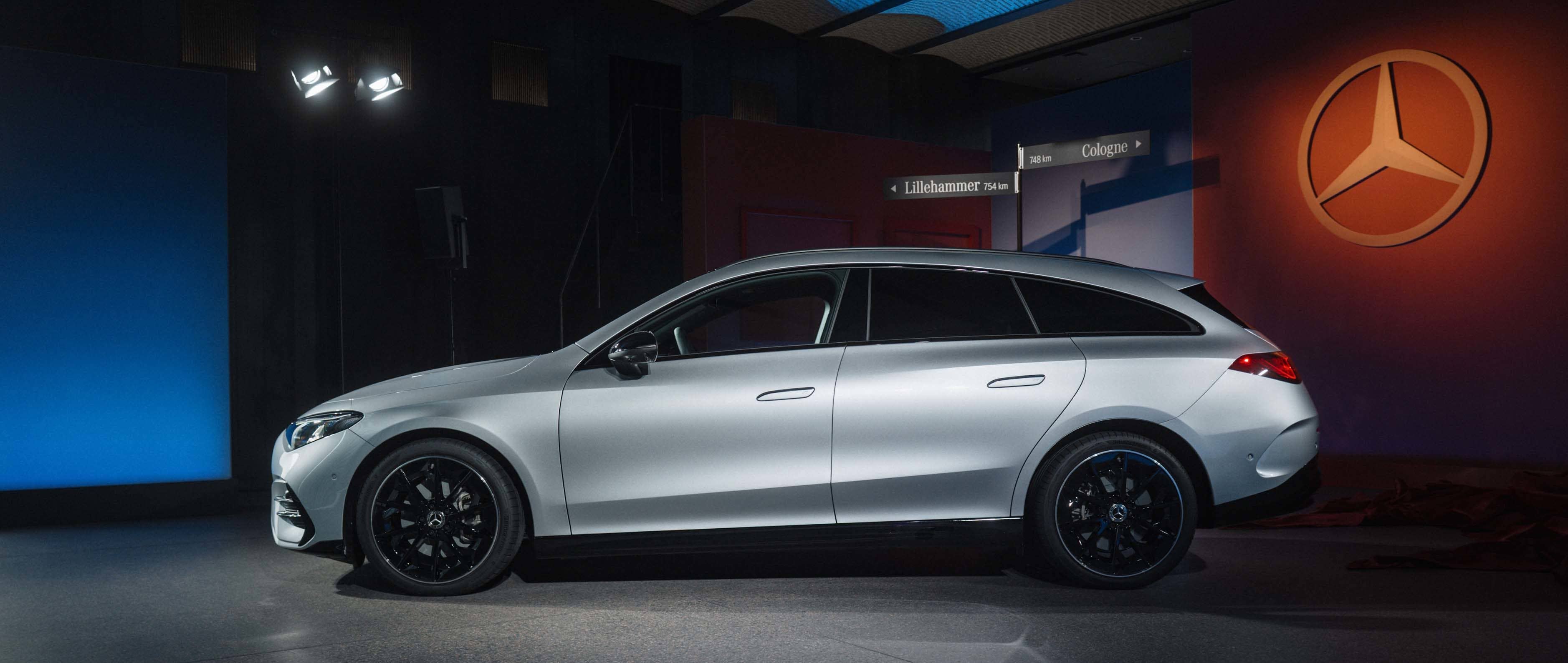 Mercedes-Benz CLA Shooting Brake in der Seitenansicht.
