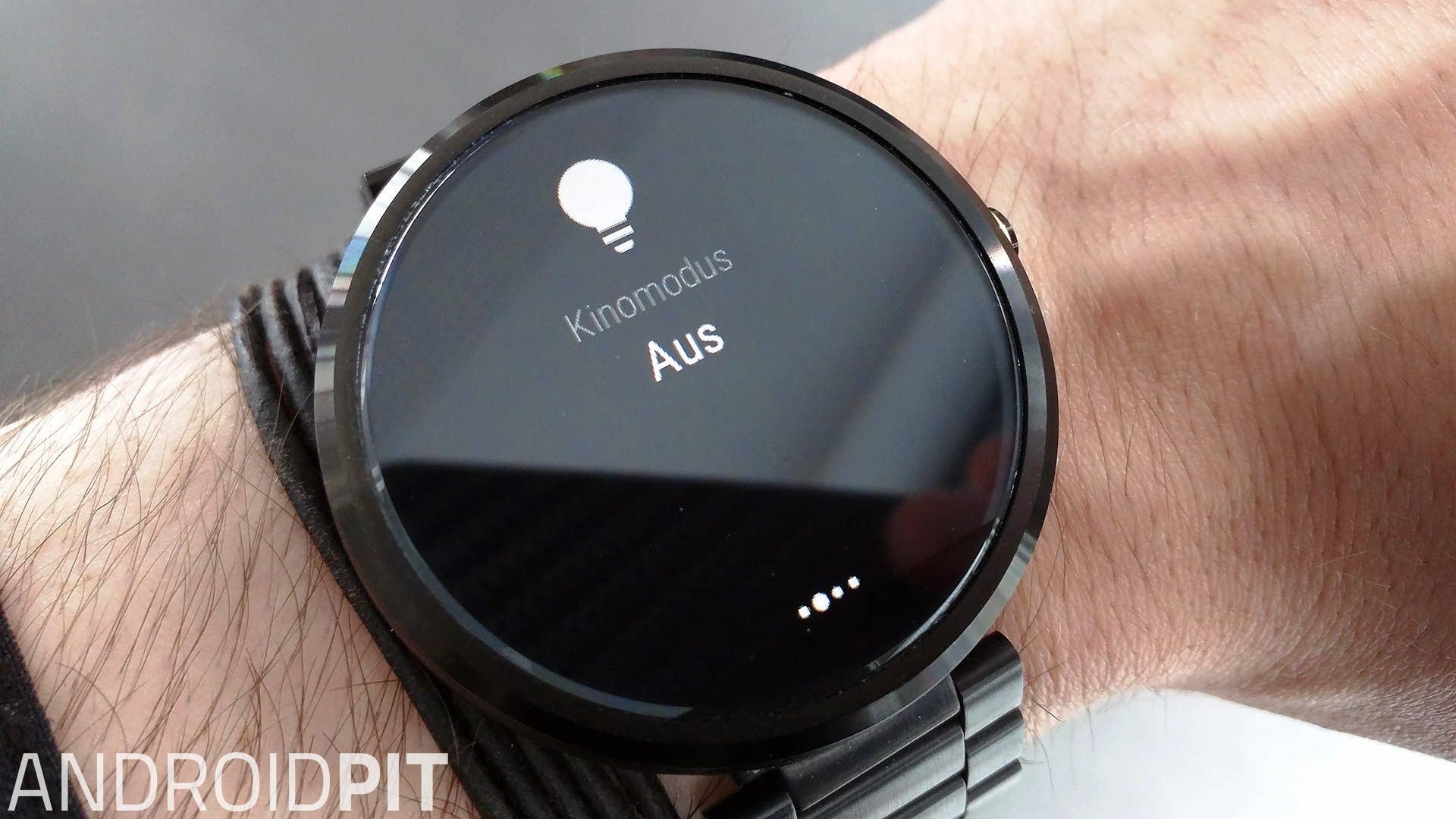 moto 360 android wear kinomodus