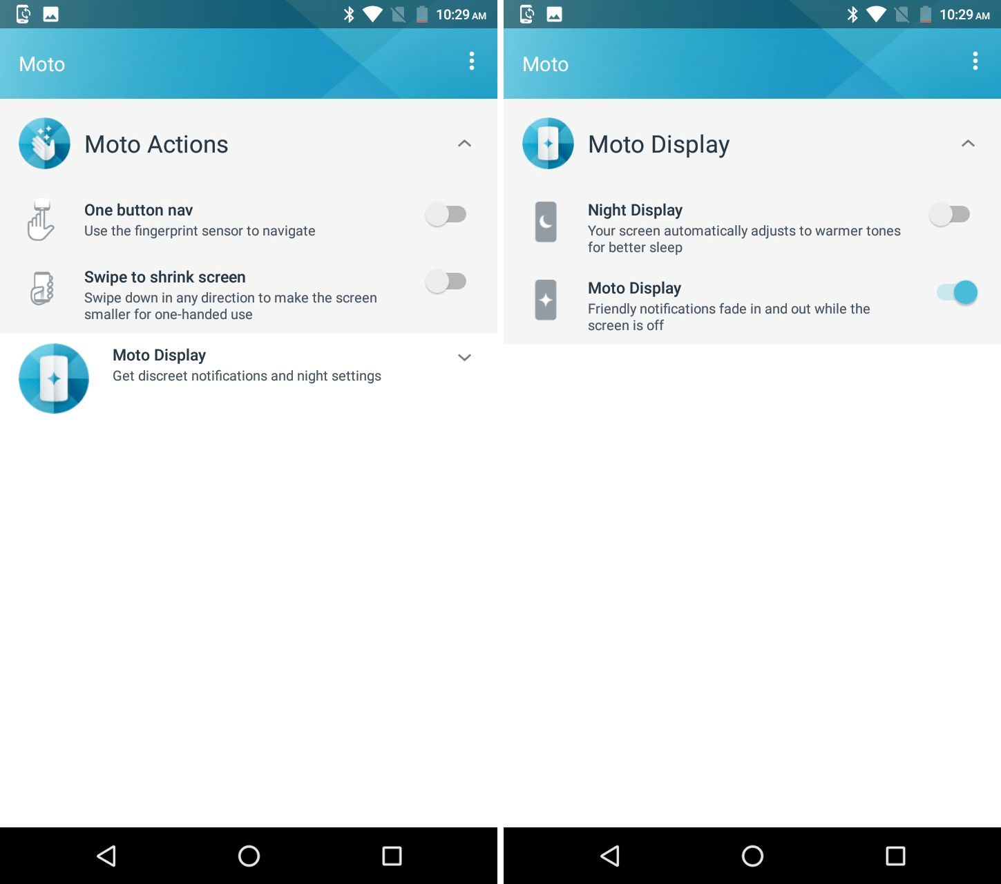 moto e4 plus app moto en