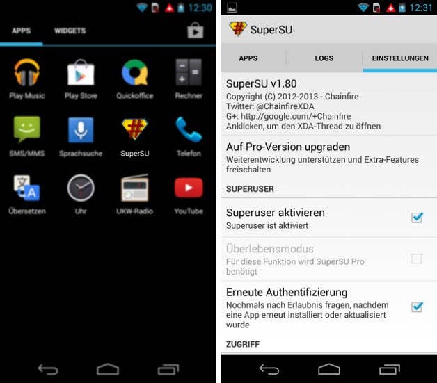 motog root superSU
