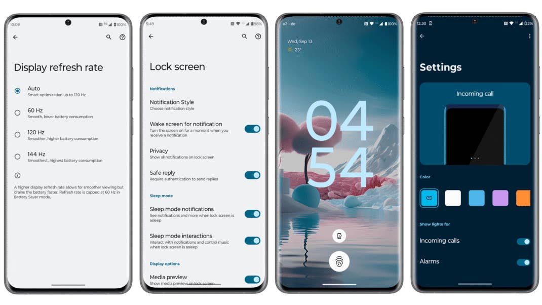 Screenshot Motorola Edge 40 Neo