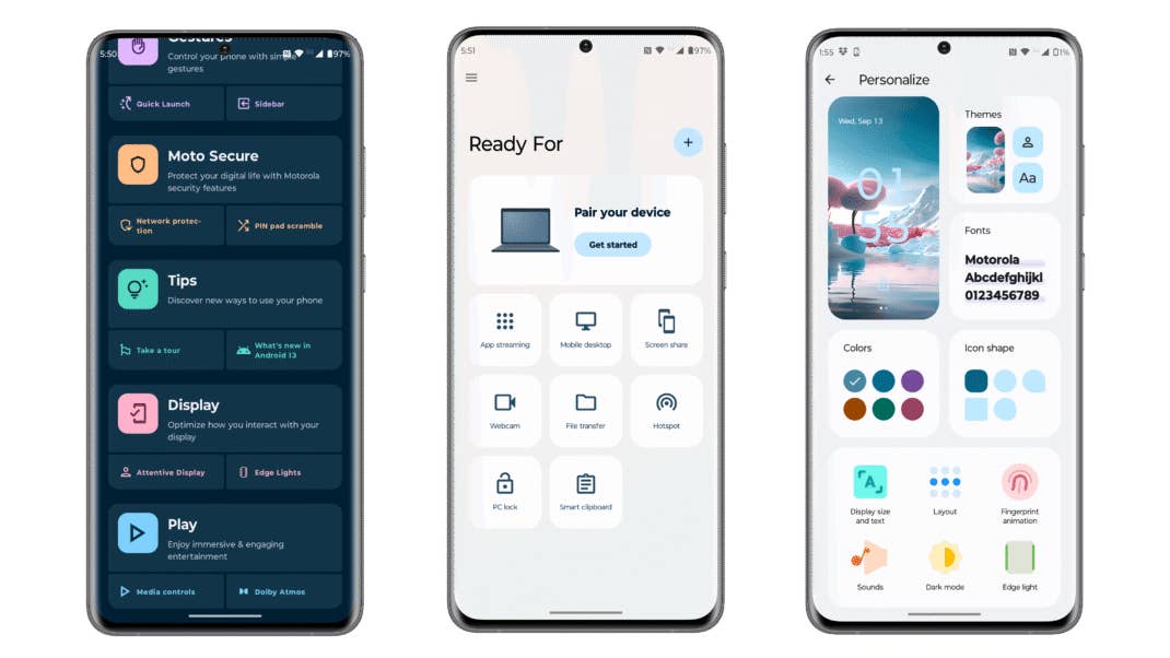 Screenshot Motorola Edge 40 Neo