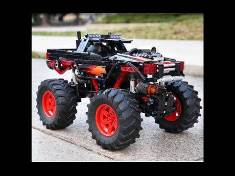 Klemmbaustein Mould King Flammenmonster (18008) Foto: Klemmbaustein Mould King Flammenmonster (18008)