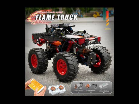 Klemmbaustein Mould King Flammenmonster (18008) Foto: Klemmbaustein Mould King Flammenmonster (18008)