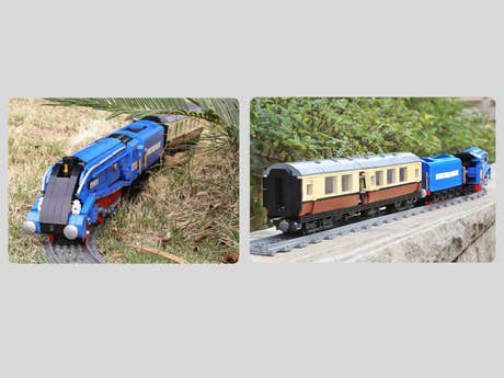 Foto: Klemmbaustein Mould King RC Klasse A4 Pazifische Stockente (12006)