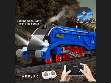 Foto: Klemmbaustein Mould King RC Klasse A4 Pazifische Stockente (12006)