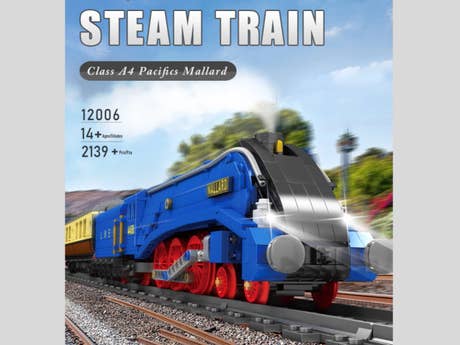 Foto: Klemmbaustein Mould King RC Klasse A4 Pazifische Stockente (12006)