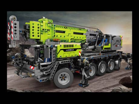 Foto: Klemmbaustein Mould King RC Kran (17035)