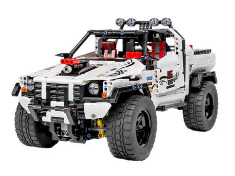 RC Silver Flaggschiff im Gelände (18005) von Mould King