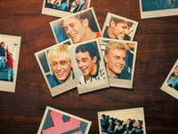 Bilder von den noch jungen Take-That-Mitgliedern.