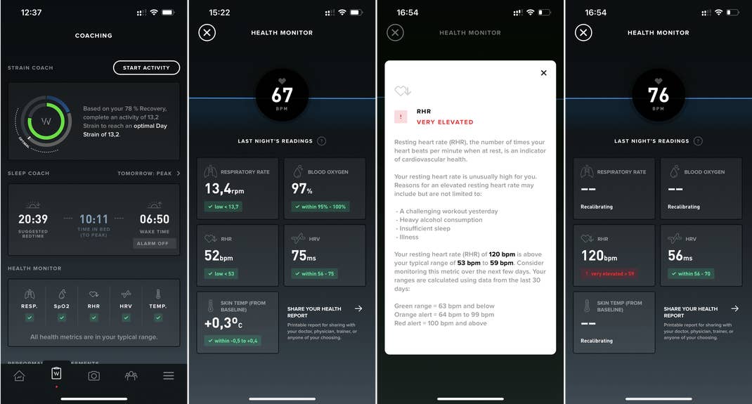 Whoop 4.0 Screenshots Whoop 4.0 Screenshots