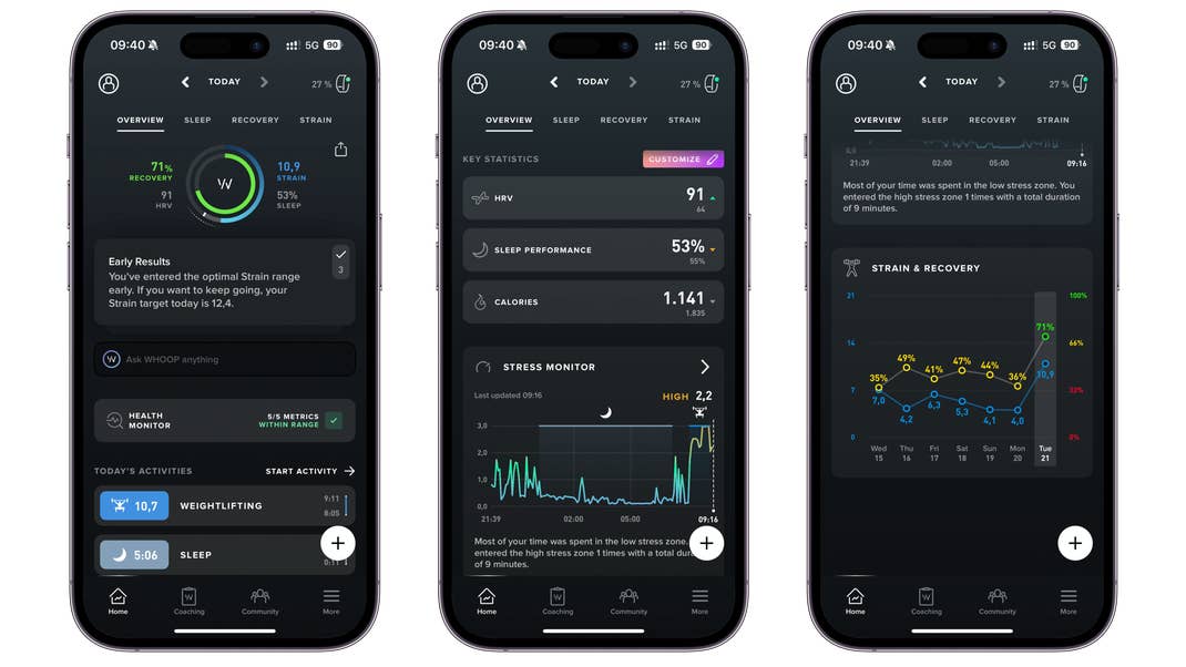 Whoop 4.0 Screenshots Whoop 4.0 Screenshots