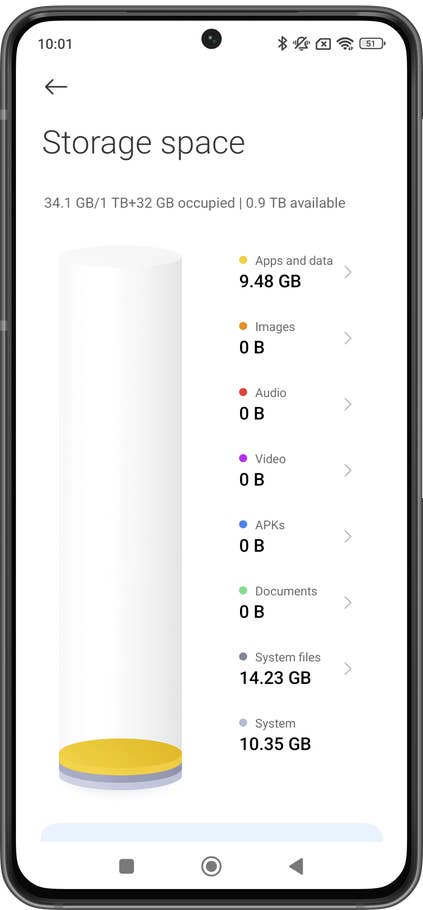 Screenshot von HyperOS auf dem Xiaomi 14T Pro