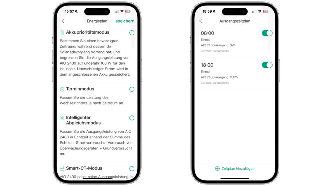 Zendure AIO 2400 Screenshots