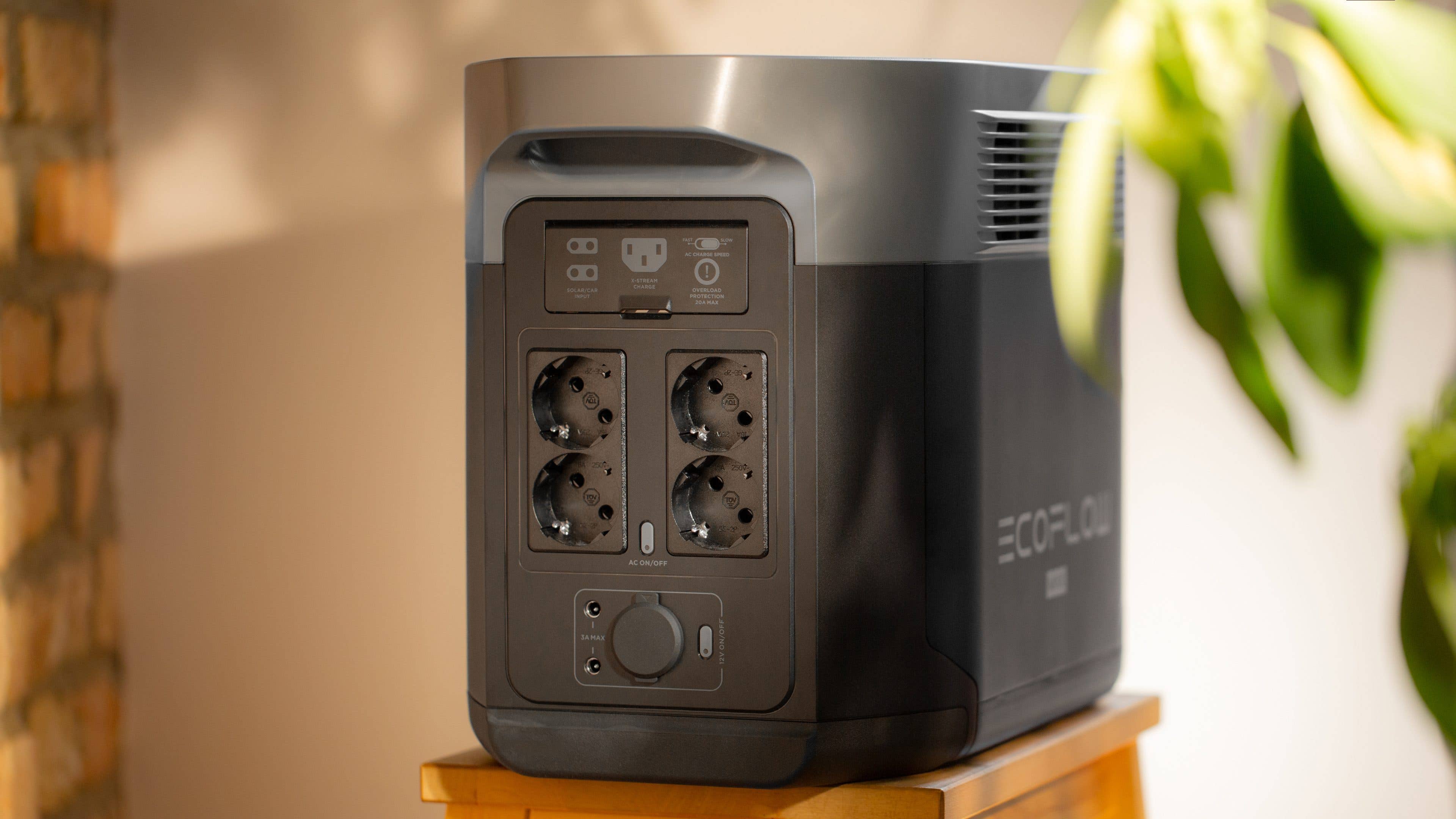 Ecoflow Delta 2 Max Rückseite