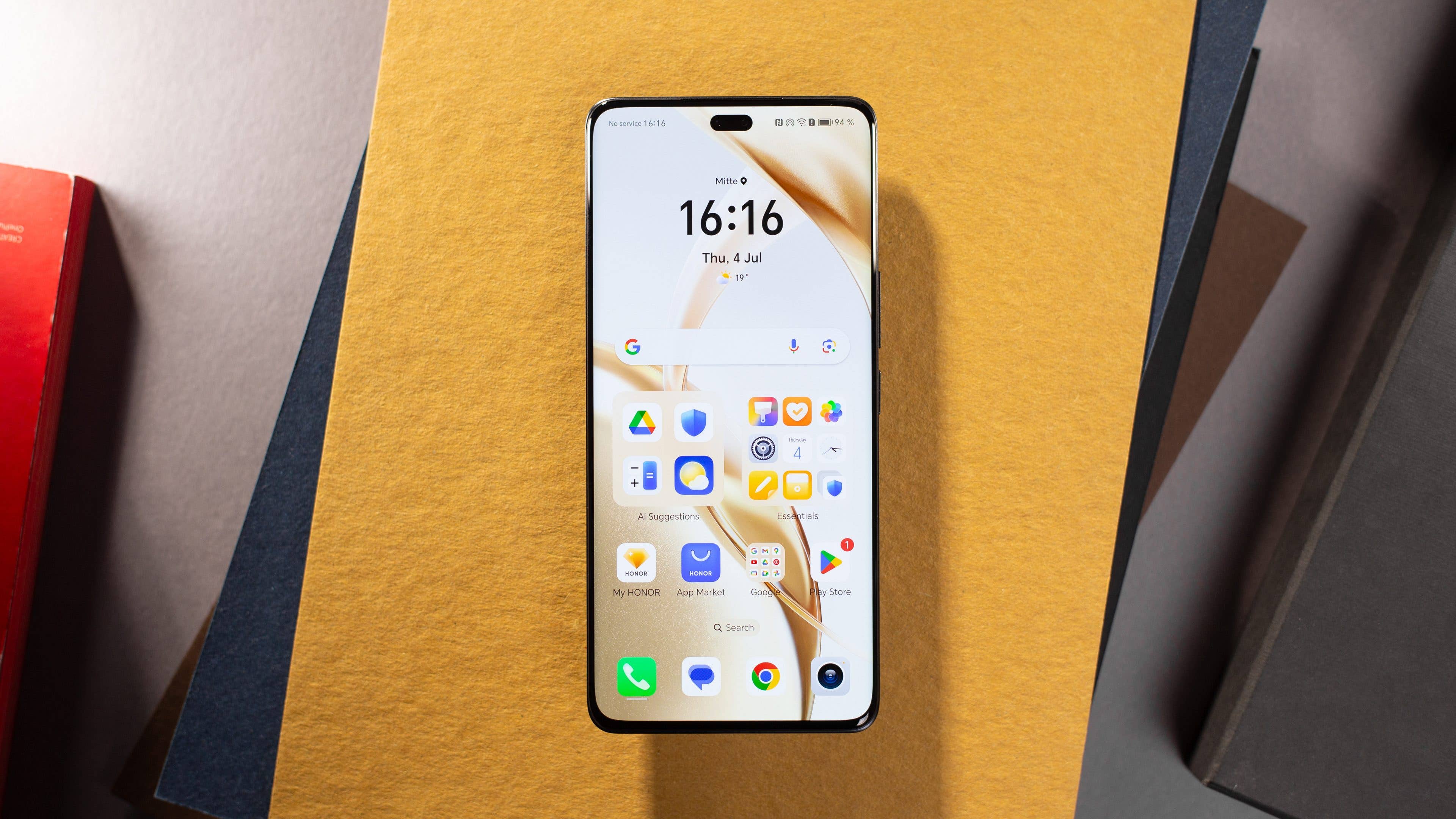 Frontansicht des Honor 200 Pro