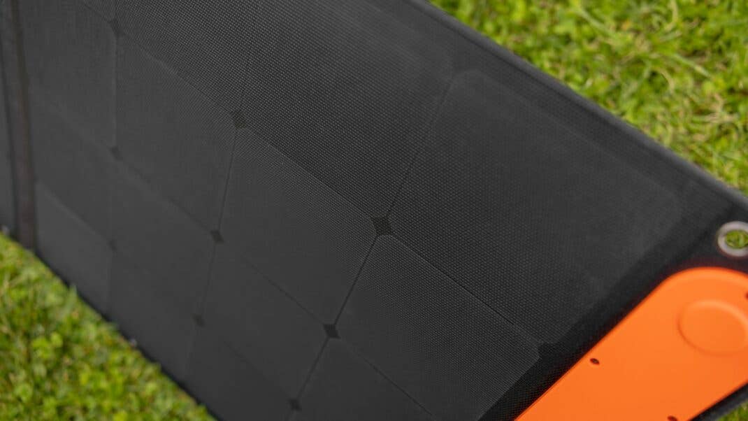 Jackery SolarSaga 200 Solarzellen-Design