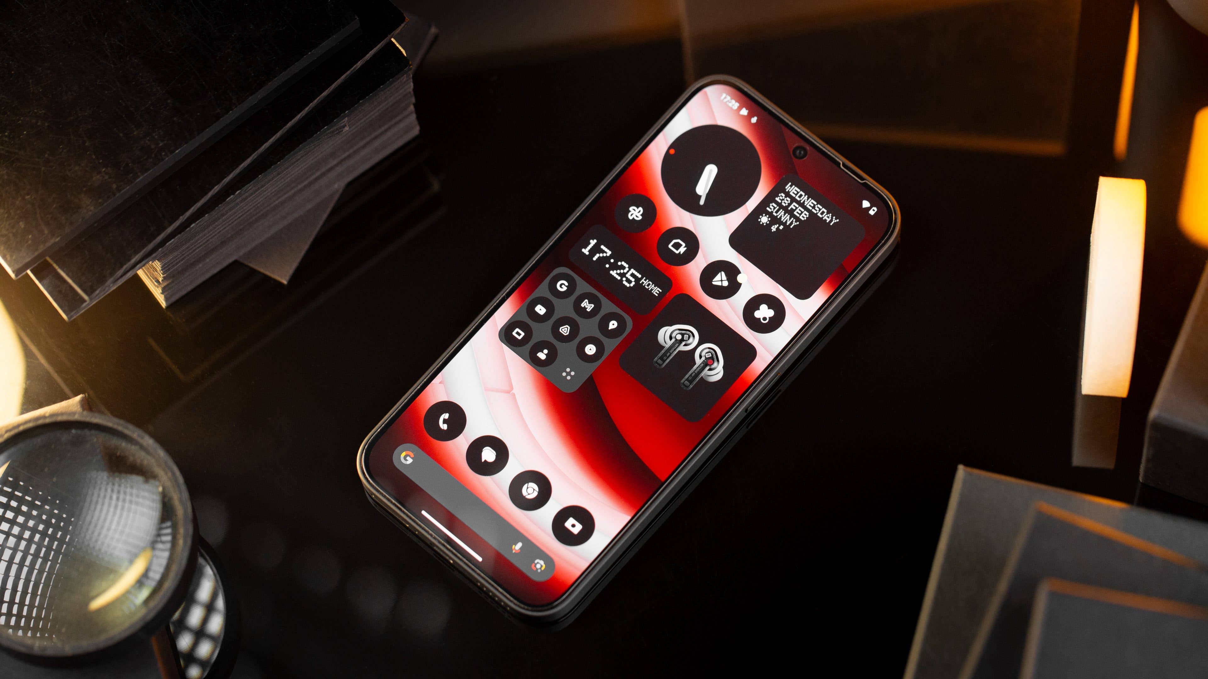 Frontseite des Nothing Phone (2a)