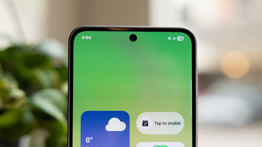 Das Display des Samsung Galaxy A56