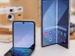Das Galaxy Z Flip 6 und das Galaxy Z Fold 6 nebeneinander
