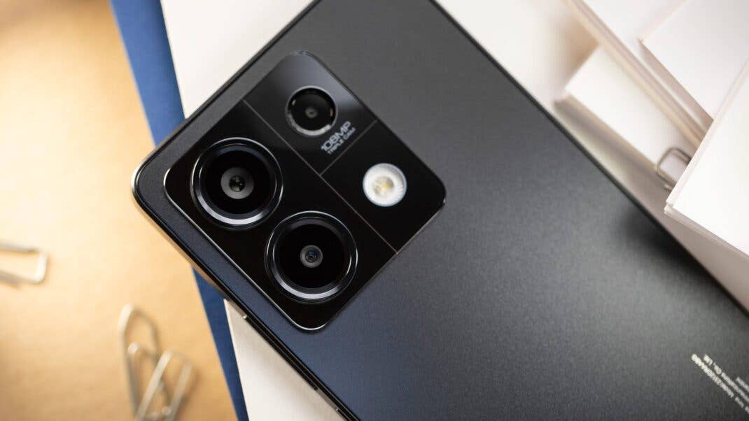 Blick aufs Kamerasystem des Redmi Note 13 5g