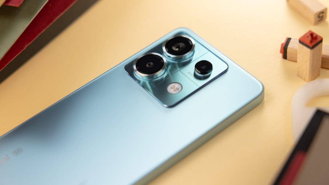 Rückseite und Kamerainsel des Redmi Note 13 Pro 5G im Detail