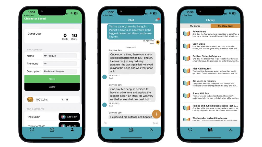 Storytime Sam Screenshots