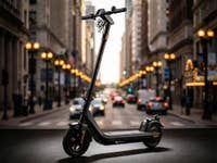 Niu KQi2 Pro in einer Innenstadt