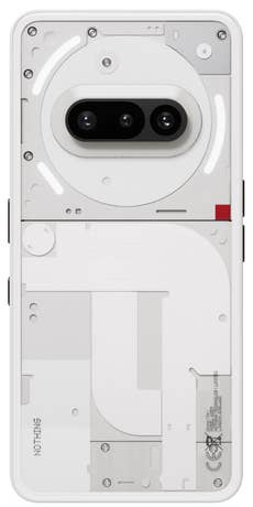 nothing-phone-3a-1 Nothing Phone 3a von hinten in weiß