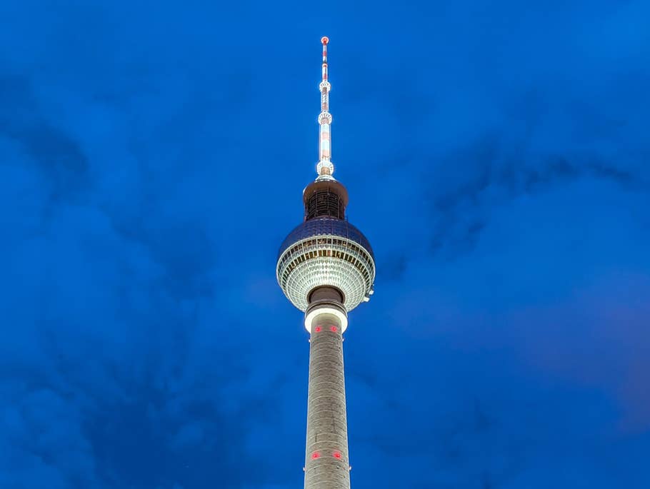 Mit dem Nothing Phone (2a) aufgenommenes Nachtfoto