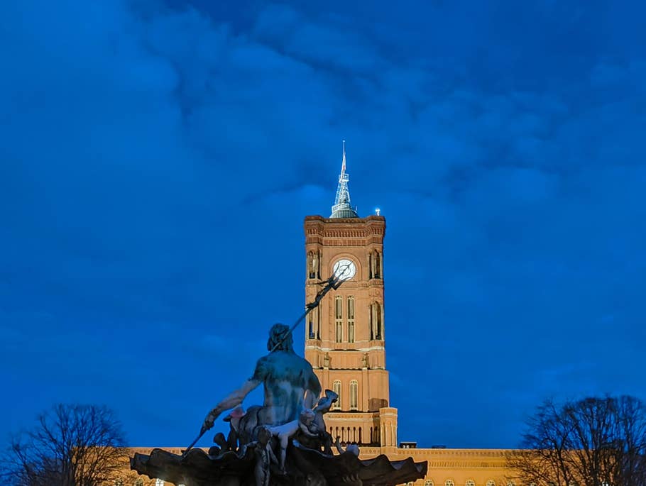 Mit dem Nothing Phone (2a) aufgenommenes Nachtfoto