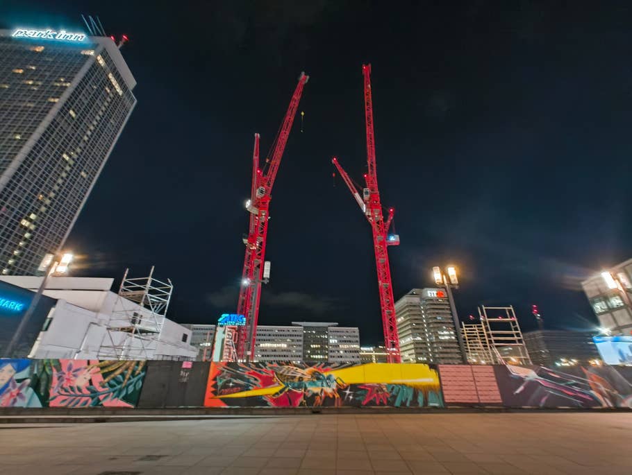 Mit dem Nothing Phone (2a) aufgenommenes Nachtfoto