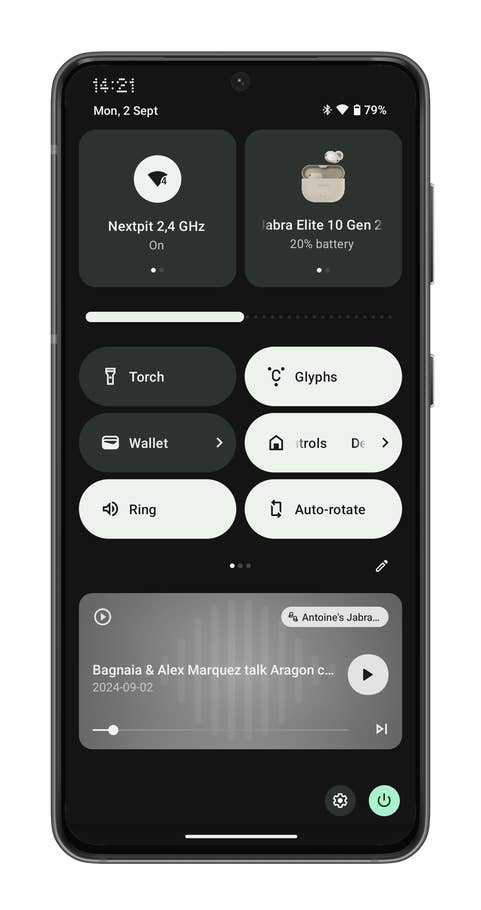 Nothing OS 1.6 auf dem Nothing Phone (2a) Plus
