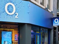 Blick auf einen o2 Store