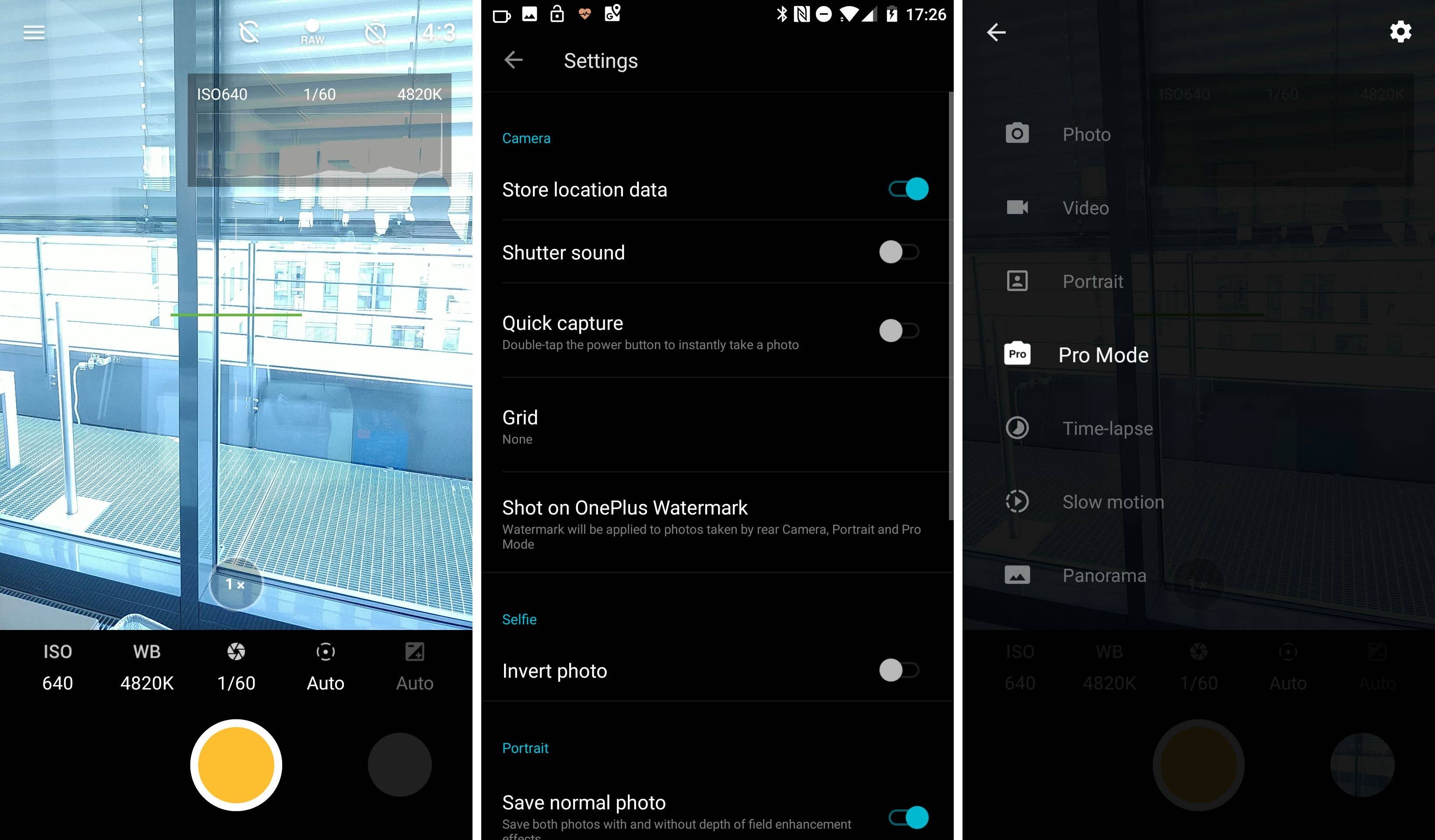 oneplus 5 camera app