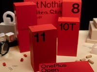 Mehrere Generationen von OnePlus-Smartphones
