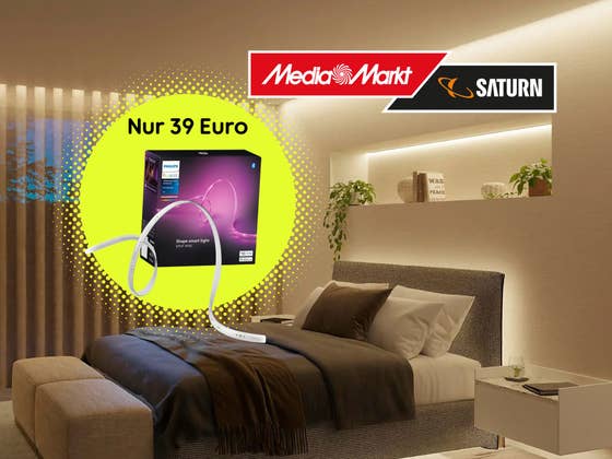 MediaMarkt haut Philips Hue raus: Lightstrip im Singles-Day-Angebot verblüffend billig