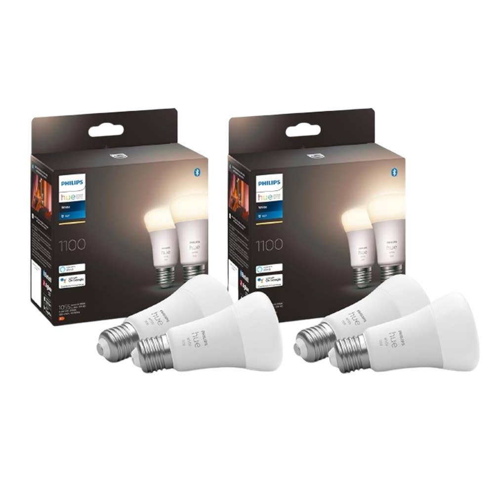 Philips Hue White E27 Viererpack