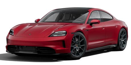 porsche-taycan-gts-2024-seitlich-vorn-rot