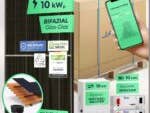 Solaranlage-Komplettpaket mit 10 kWp und 10 kWh