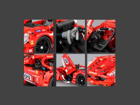 Foto: Klemmbaustein Qihui Ferrari (5809)