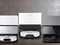 Roborock S8 MaxV Ultra, S8 Max Ultra und S8 Pro Ultra nebeneinander