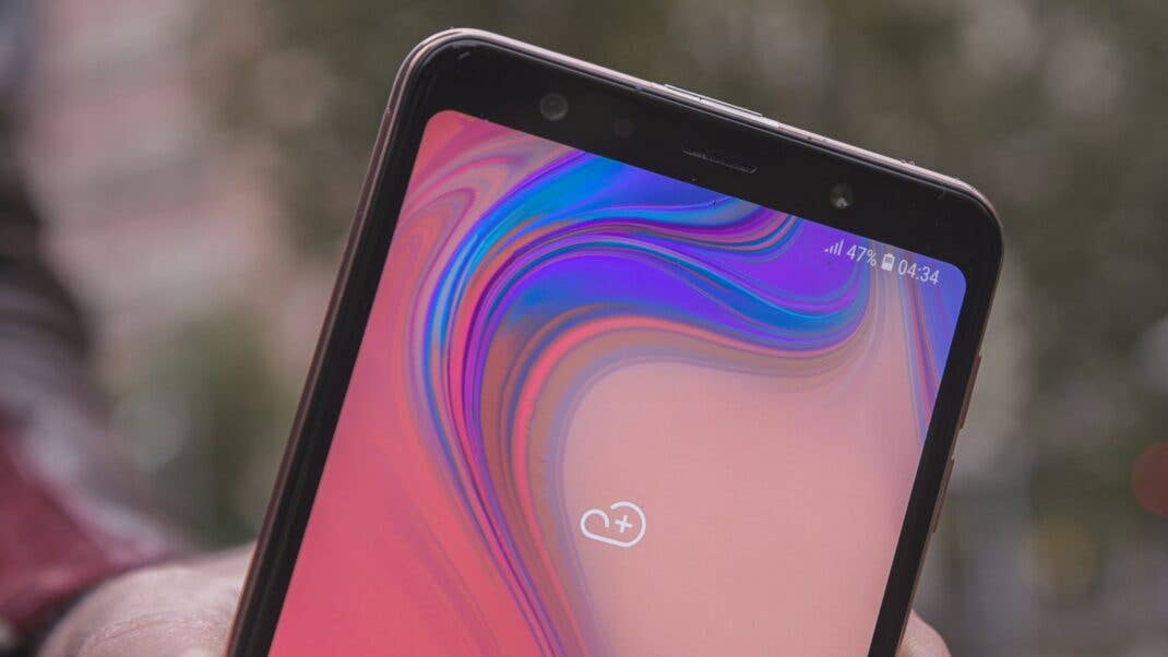 samsung galaxy a7 display detail