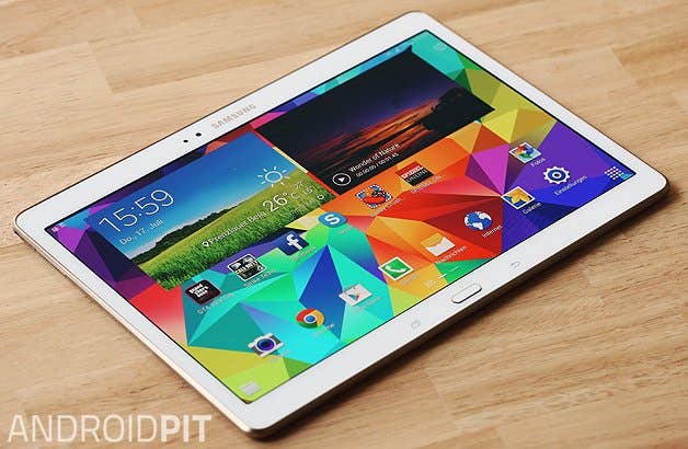 samsung galaxy tab s 10 5 front perspektive