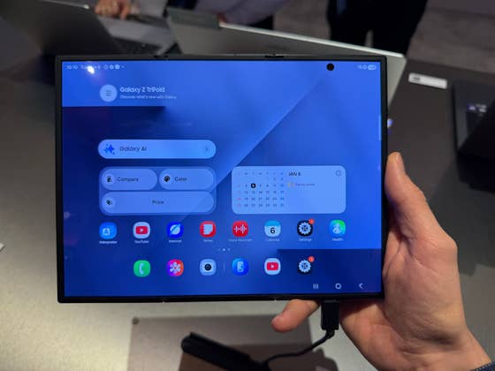 Ein Smartphone wie kein anderes: Samsung Galaxy TriFold im Hands-on
